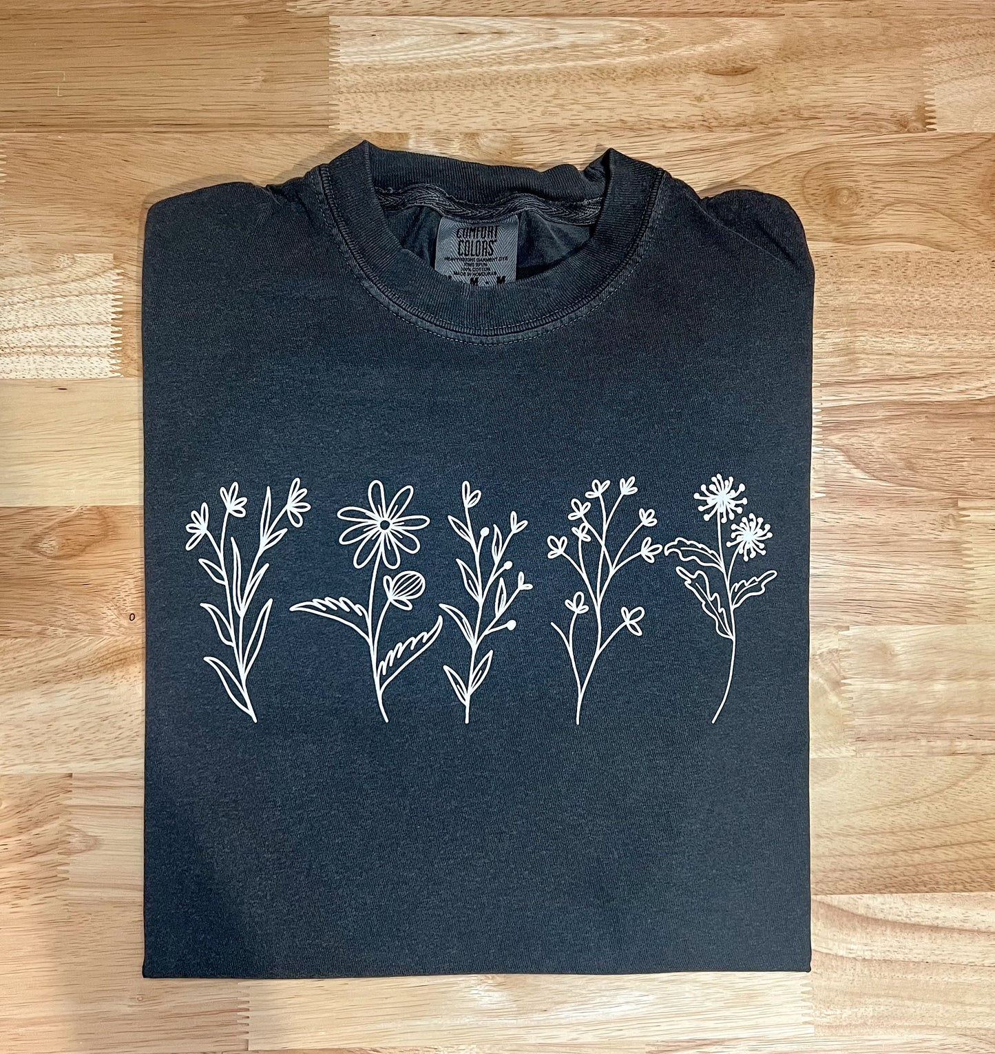“White Flower’s” Comfort Color T-Shirt