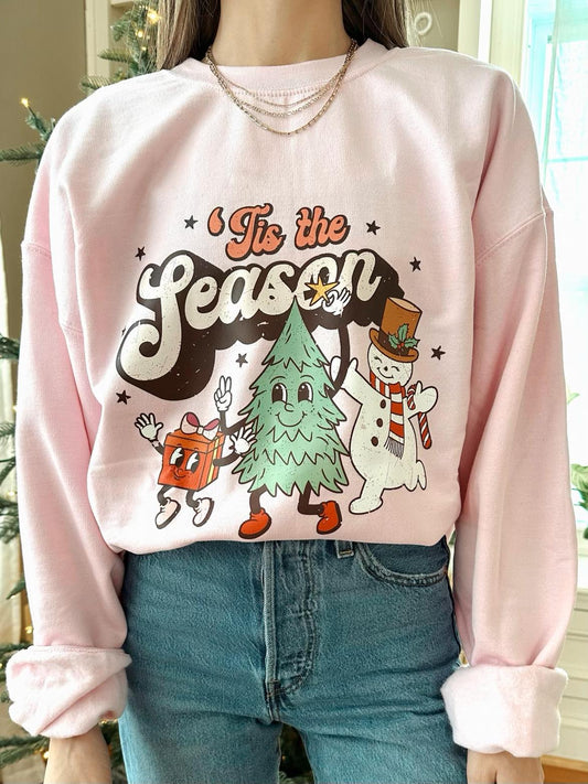 'Tis The Season" Christmas T-shirt or Crewneck