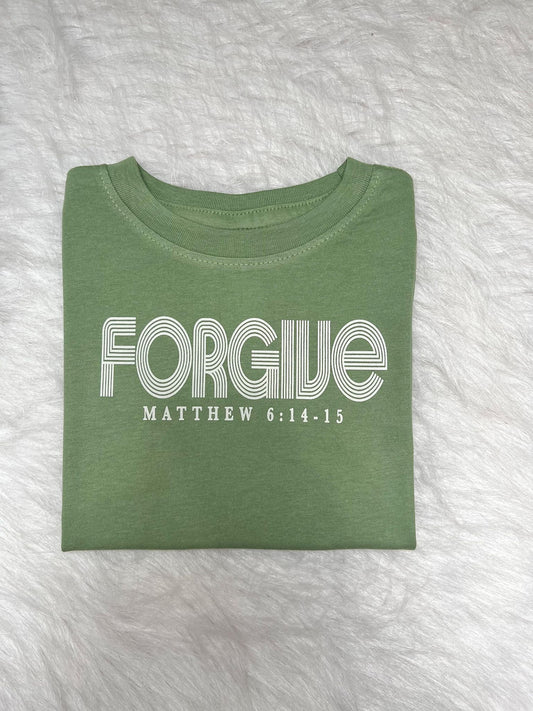 "Kid's FORGIVE Christian" T-Shirt