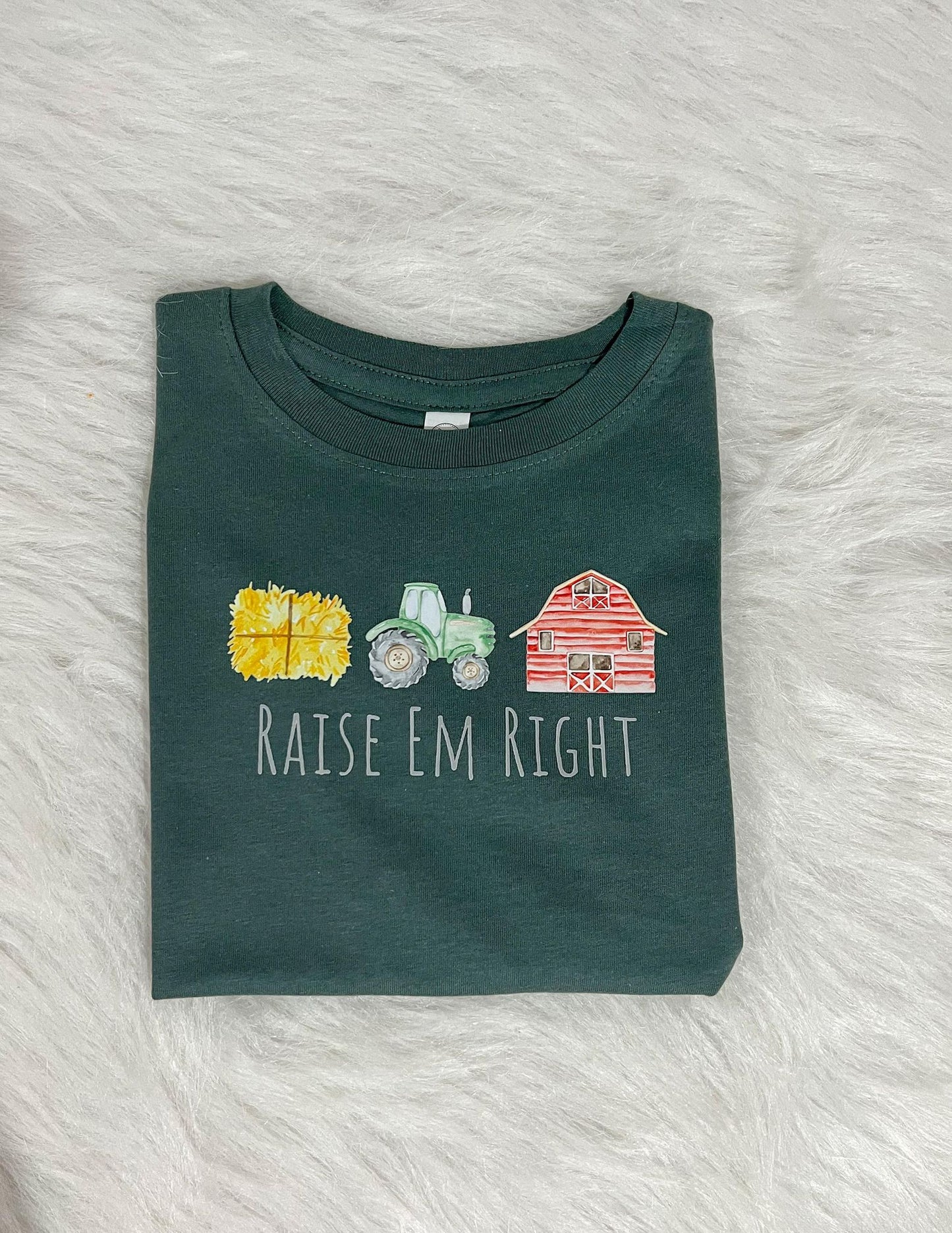 "Raise Em Right" Kid's T-Shirt