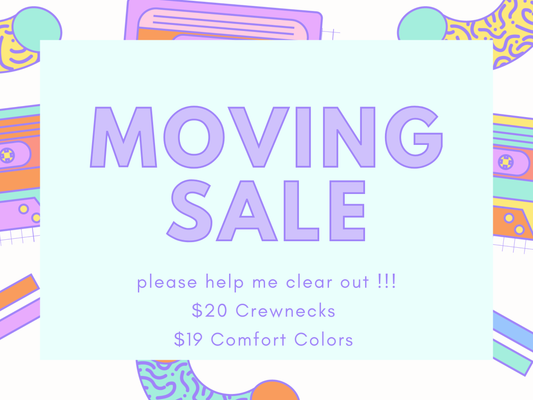 MOVING  SALE